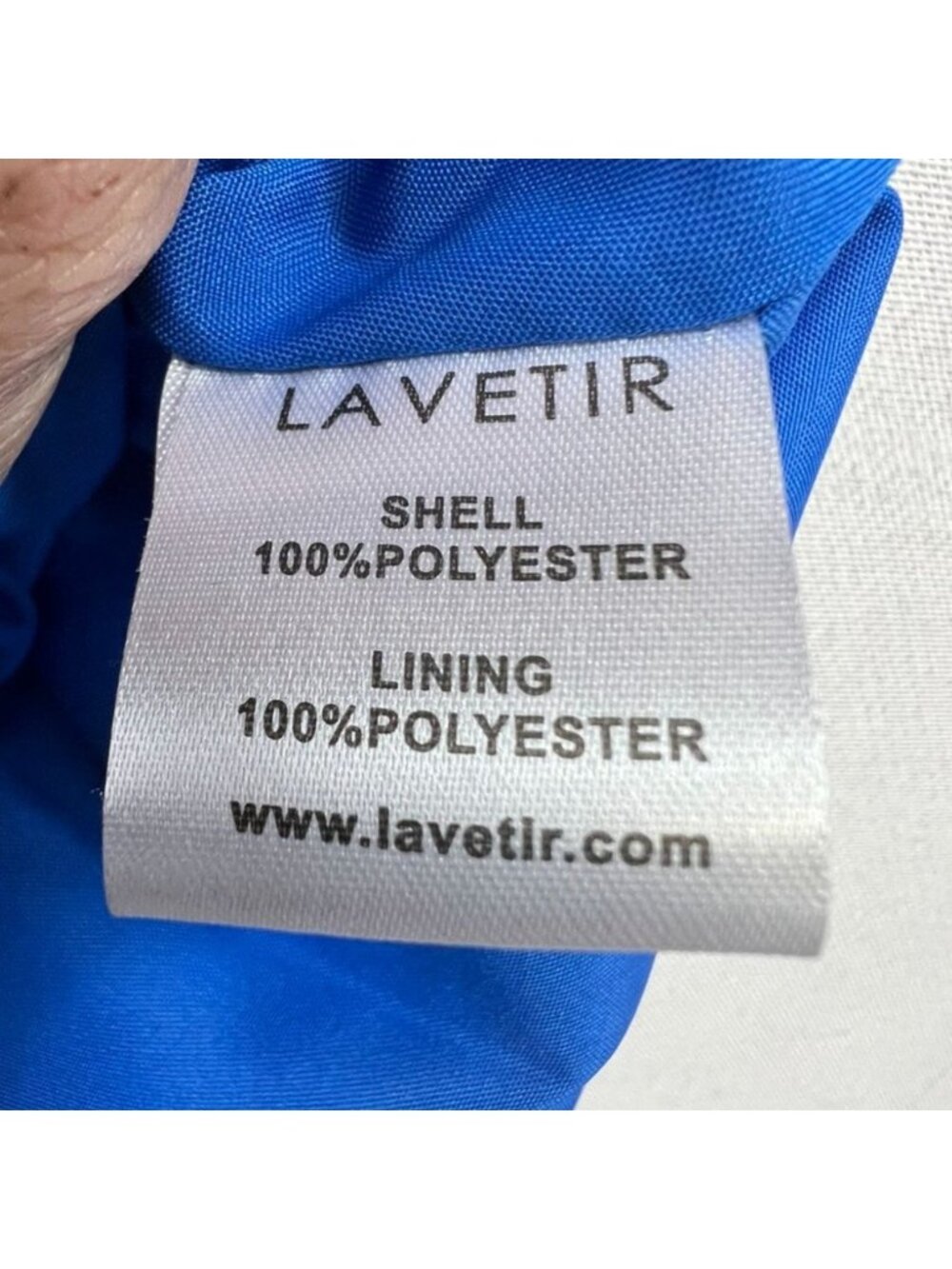 Lavetir Womens Sleeveless Tiered Chiffon Midi Formal Dress Size 12 Royal Blue - Picture 4 of 13